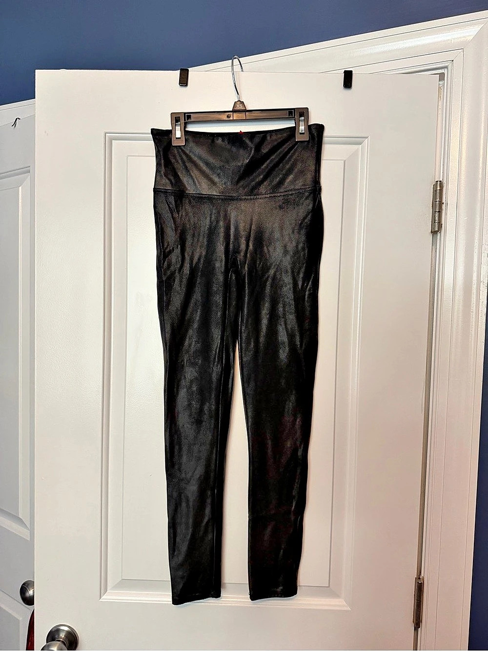 Spanx Faux Leather Leggings in Black Size XS